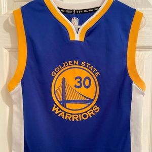 Golden State Warriors Steph Curry #30 Youth Jersey